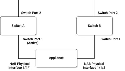 LAG in Active/Backup Mode